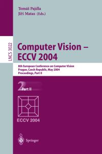 Book Cover for Computer Vision - ECCV 2004 by Tomas Pajdla, Jiri Matas