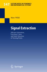 Book Cover for Signal Extraction by Marc Wildi
