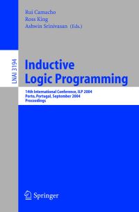 Book Cover for Inductive Logic Programming by ILP Conference, Rui Camacho, Ross King, Ashwin Srinivasan