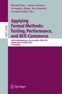 Book Cover for Applying Formal Methods by International Workshop on Theory Building and Formal Methods in ElectronicMobile Commerce, Manuel Núñez