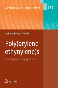 Book Cover for Poly(arylene Ethynylene)s by C Weder