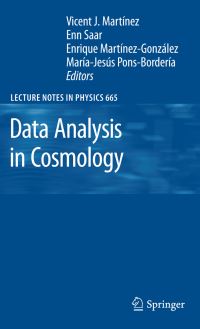 Book Cover for Data Analysis in Cosmology by V J Martinez