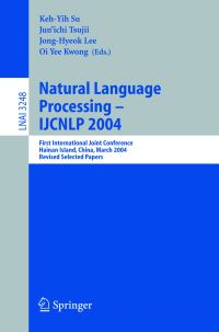 Book Cover for Natural Language Processing by IJCNLP 2004, KehYih Su