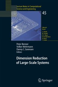 Book Cover for Dimension Reduction of Large-Scale Systems by Peter Benner, Volker Mehrmann, Danny C Sorensen