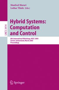 Book Cover for Hybrid Systems by HSCC Conference, Manfred Morari, Lothar Thiele