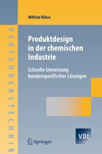 Book Cover for Produktdesign in Der Chemischen Industrie Chemische Technik / Verfahrenstechnik by Wilfried Rähse