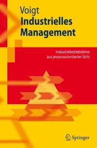 Book Cover for Industrielles Management by KaiIngo Voigt