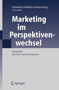 Book Cover for Marketing Im Perspektivenwechsel by Elisabeth FröhlichGlantschnig