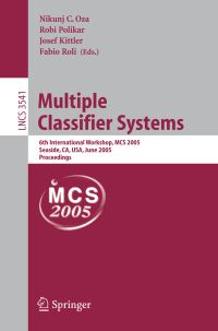 Book Cover for Multiple Classifier Systems Image Processing, Computer Vision, Pattern Recognition, and Graphics by Nikunj C Oza, Robi Polikar, Josef Kittler, Fabio Roli