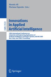 Book Cover for Innovations in Applied Artificial Intelligence Lecture Notes in Artificial Intelligence by Floriana Esposito