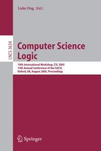 Book Cover for Computer Science Logic by Workshop on Computer Science Logic, Luke Ong