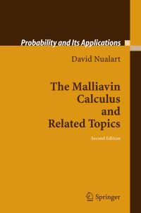 Book Cover for The Malliavin Calculus and Related Topics by David Nualart