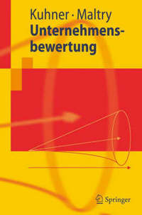 Book Cover for Unternehmensbewertung by Christoph Kuhner, Helmut Maltry