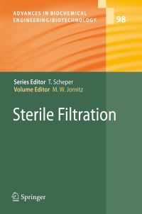 Book Cover for Sterile Filtration by Maik W. Jornitz, O.W. Reif, M.W. Jornitz, R.V. Levy, R.E. Madsen, T.H. Meltzer