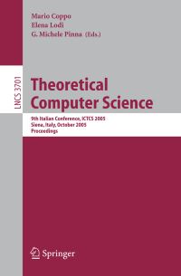 Book Cover for Theoretical Computer Science Theoretical Computer Science and General Issues by Mario Coppo, Elena Lodi, G Michele Pinna
