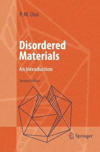 Book Cover for Disordered Materials by Paolo M Ossi