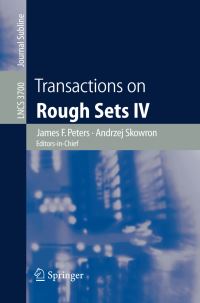 Book Cover for Transactions on Rough Sets IV by James F Peters, Andrzej Skowron