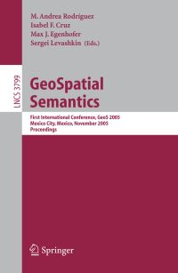Book Cover for Geospatial Semantics by International Conference on Geospatial Semantics, M Andrea Rodríguez