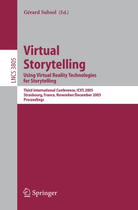 Book Cover for Virtual Storytelling by International Conference on Virtual Storytelling, Gérard Subsol
