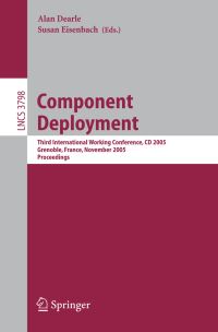 Book Cover for Component Deployment by Working Conference on Component Deployment, Alan Dearle, Susan Eisenbach