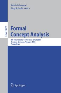 Book Cover for Formal Concept Analysis by International Conference on Formal Concept Analysis, R Missaoui, Jürg Schmid