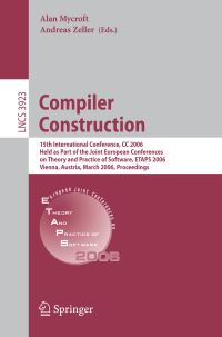 Book Cover for Compiler Construction by CC Conference, Alan Mycroft, Andreas Zeller, ETAPS Conference