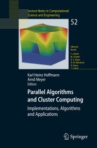 Book Cover for Parallel Algorithms and Cluster Computing by K H Hoffmann, Arnd Meyer