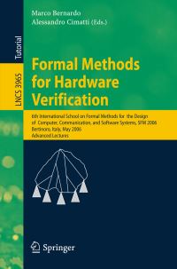 Book Cover for Formal Methods for Hardware Verification by Communication, and Software Systems International School on Formal Methods for the Design of Computer, Marco Bernardo, Alessandro Cimatti