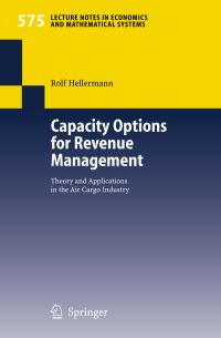 Book Cover for Capacity Options for Revenue Management by Rolf Hellermann