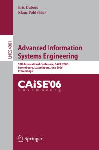 Book Cover for Advanced Information Systems Engineering by CAiSE Conference, E Dubois, Klaus Pohl
