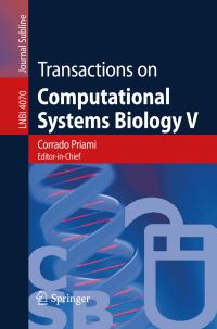 Book Cover for Transactions on Computational Systems Biology V by IEEE International Conference on Granular Computing, Corrado Priami
