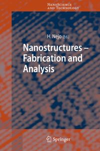 Book Cover for Nanostructures by Hitoshi Nejo