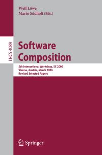 Book Cover for Software Composition by SC Conference  Software Composition, Welf Löwe, Mario Südholt