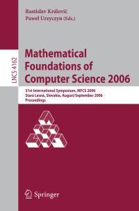 Book Cover for Mathematical Foundations of Computer Science 2006 by Rastislav Královic