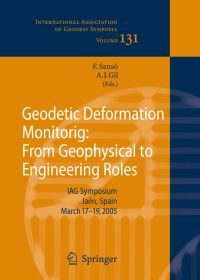 Book Cover for Geodetic Deformation Monitoring by F Sansò, Antonio J Gil, International Association of Geodesy
