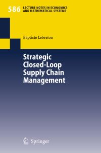 Book Cover for Strategic Closed-Loop Supply Chain Management by Baptiste Lebreton