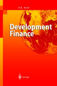 Book Cover for Development Finance by PK Rao
