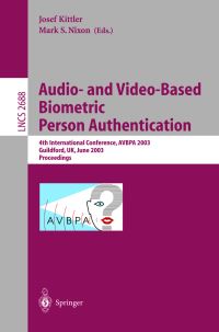 Book Cover for Audio- And Video-Based Biometric Person Authentication by International Conference on Audio and VideoBased Biometric Person Authentication, Josef Kittler, Mark S Nixon