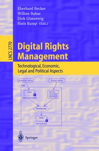 Book Cover for Digital Rights Management by Eberhard Becker