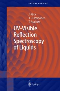 Book Cover for UV-Visible Reflection Spectroscopy of Liquids by Jukka A Räty, K E Peiponen, Toshimitsu Asakura