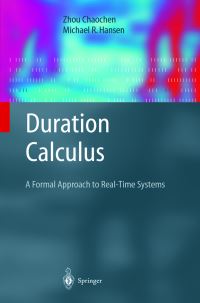 Book Cover for Duration Calculus by Chaochen Zhou, Michael R Hansen