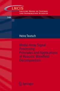 Book Cover for Model Array Signal Processing by Heinz Teutsch