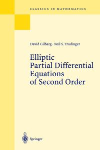 Book Cover for Elliptic Partial Differential Equations of Second Order by David Gilbarg, Neil S Trudinger