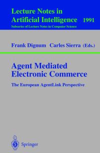 Book Cover for Agent Mediated Electronic Commerce by Frank Dignum, Carles Sierra