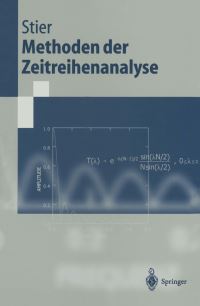Book Cover for Methoden Der Zeitreihenanalyse by Winfried Stier