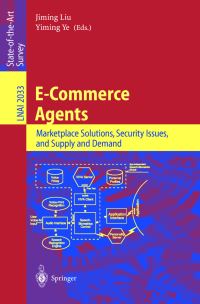 Book Cover for E-Commerce Agents by Jiming Liu, Yiming Ye