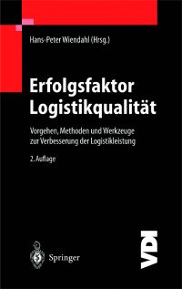 Book Cover for Erfolgsfaktor Logistikqualität by HansPeter Wiendahl