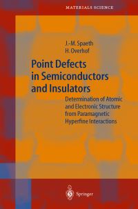 Book Cover for Point Defects in Semiconductors and Insulators by JohannMartin Spaeth, H Overhof