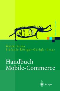 Book Cover for Handbuch Mobile-Commerce by Walter Gora, Stefanie RöttgerGerigk