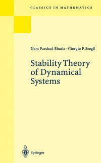 Book Cover for Stability Theory of Dynamical Systems by NP Bhatia, GP Szegö